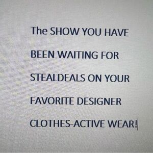 COPY - COPY - White Designer Active Wear Promotion